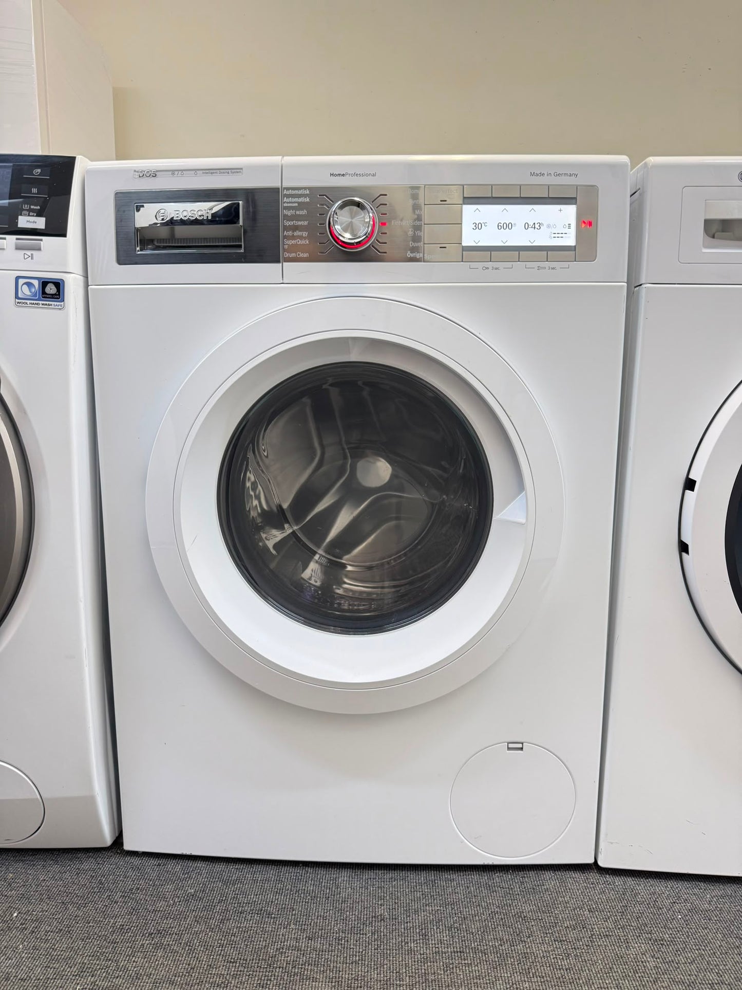 🌟 Bosch Serie 6 Tvättmaskin 9 kg – Modell WAU28U09SN 🌟
