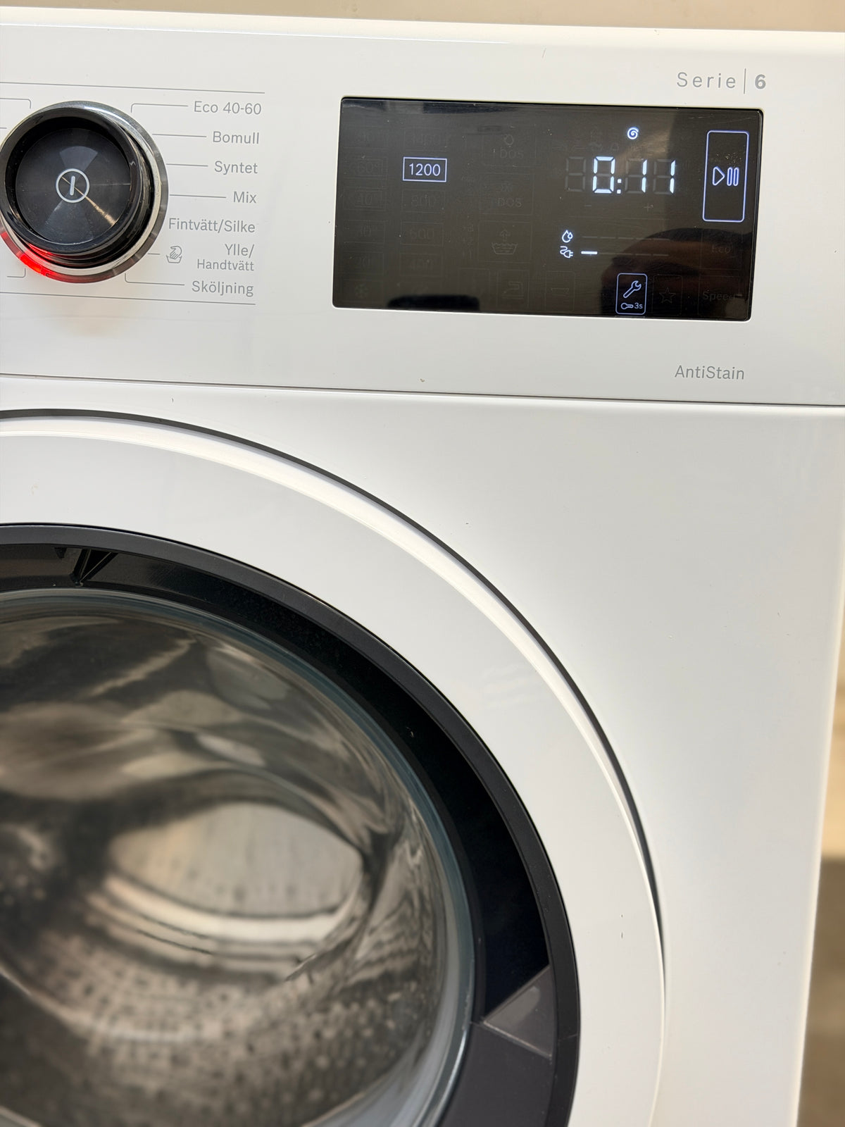 ✨ BOSCH SERIE 6 TVÄTTMASKIN 2024 modell– 9 KG ✨
