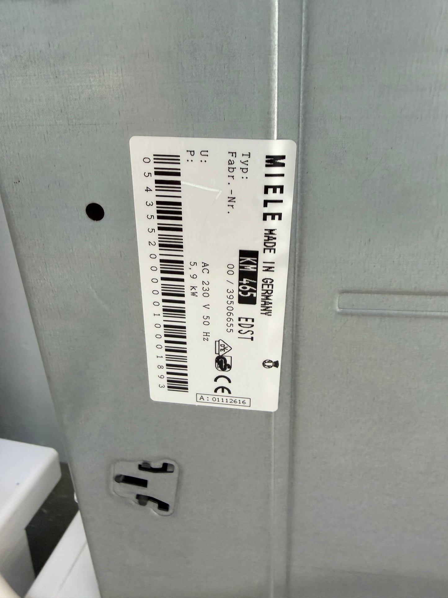 🔥 Miele KM 465 – Kvalitetshäll från Miele! 🔥