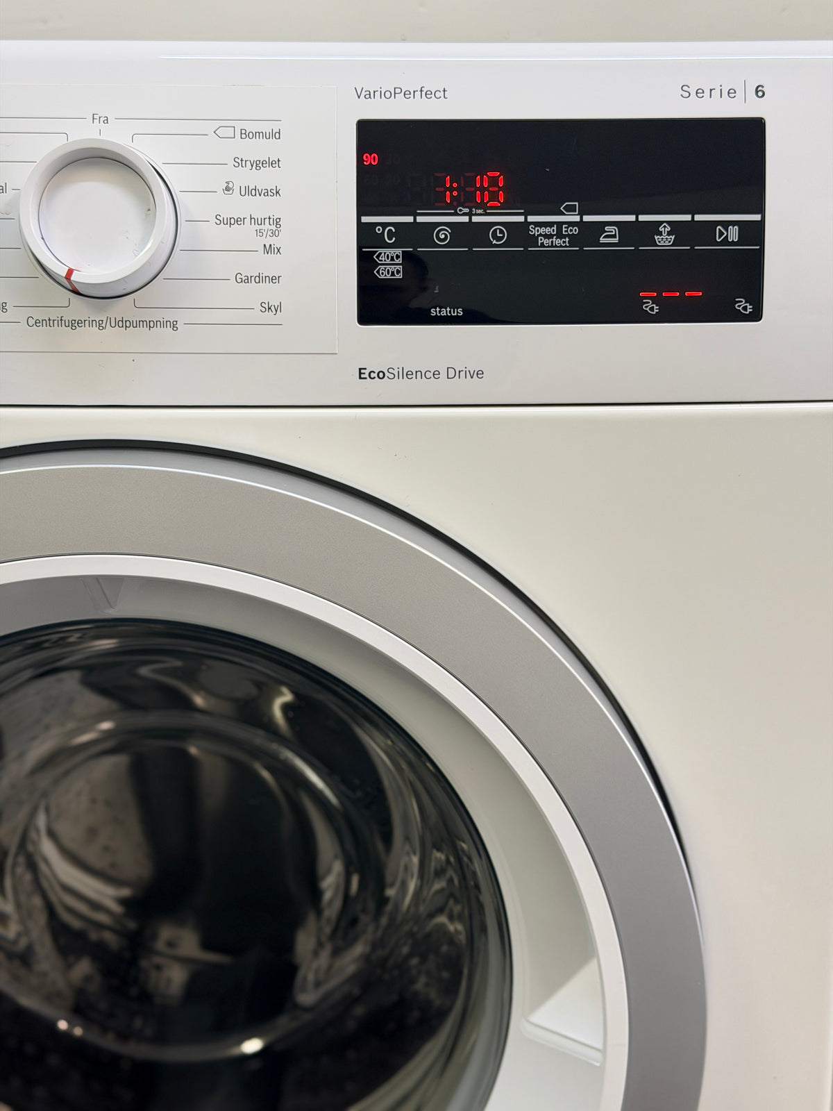 ✨ Bosch Serie 6 tvättmaskin – 9 kg ✨