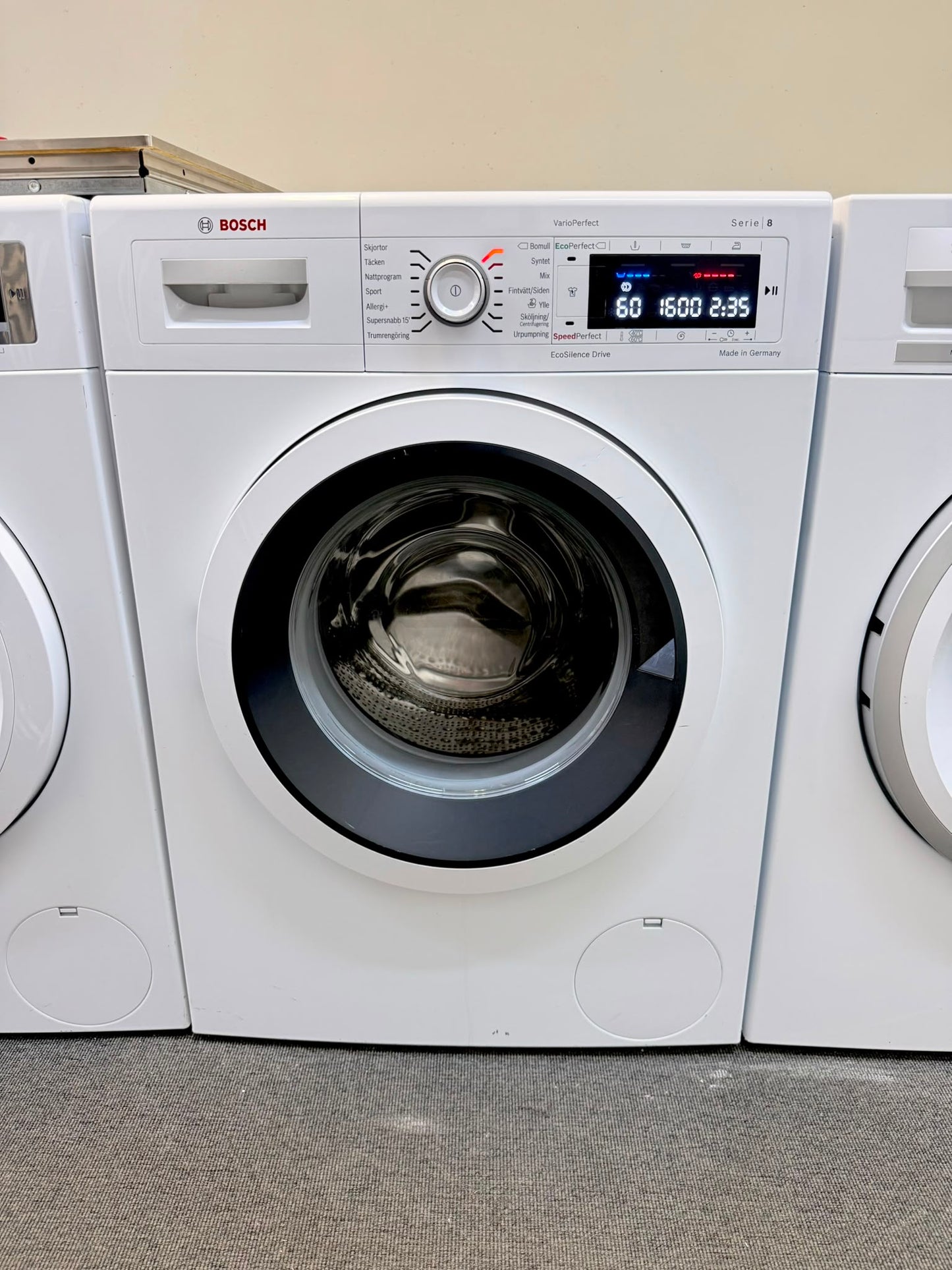 🌟 Bosch Serie 8 Tvättmaskin 9 kg – Modell WAW32569SN 🌟