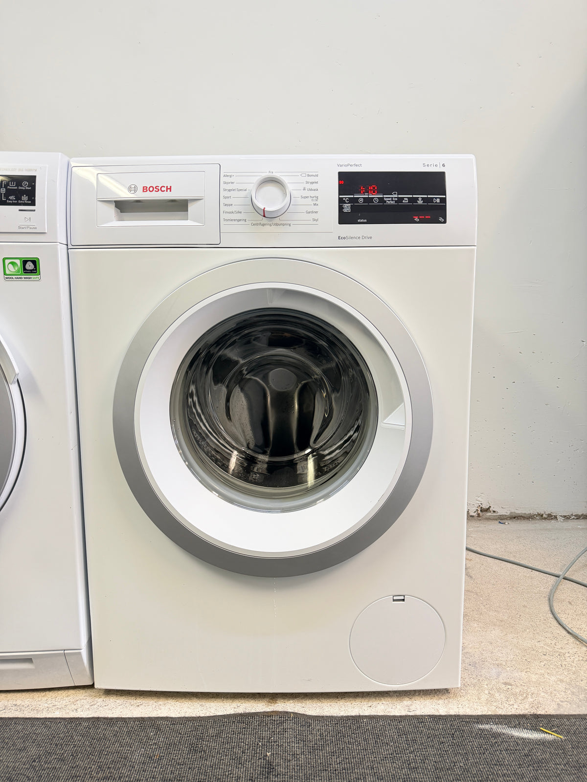 ✨ Bosch Serie 6 tvättmaskin – 9 kg ✨