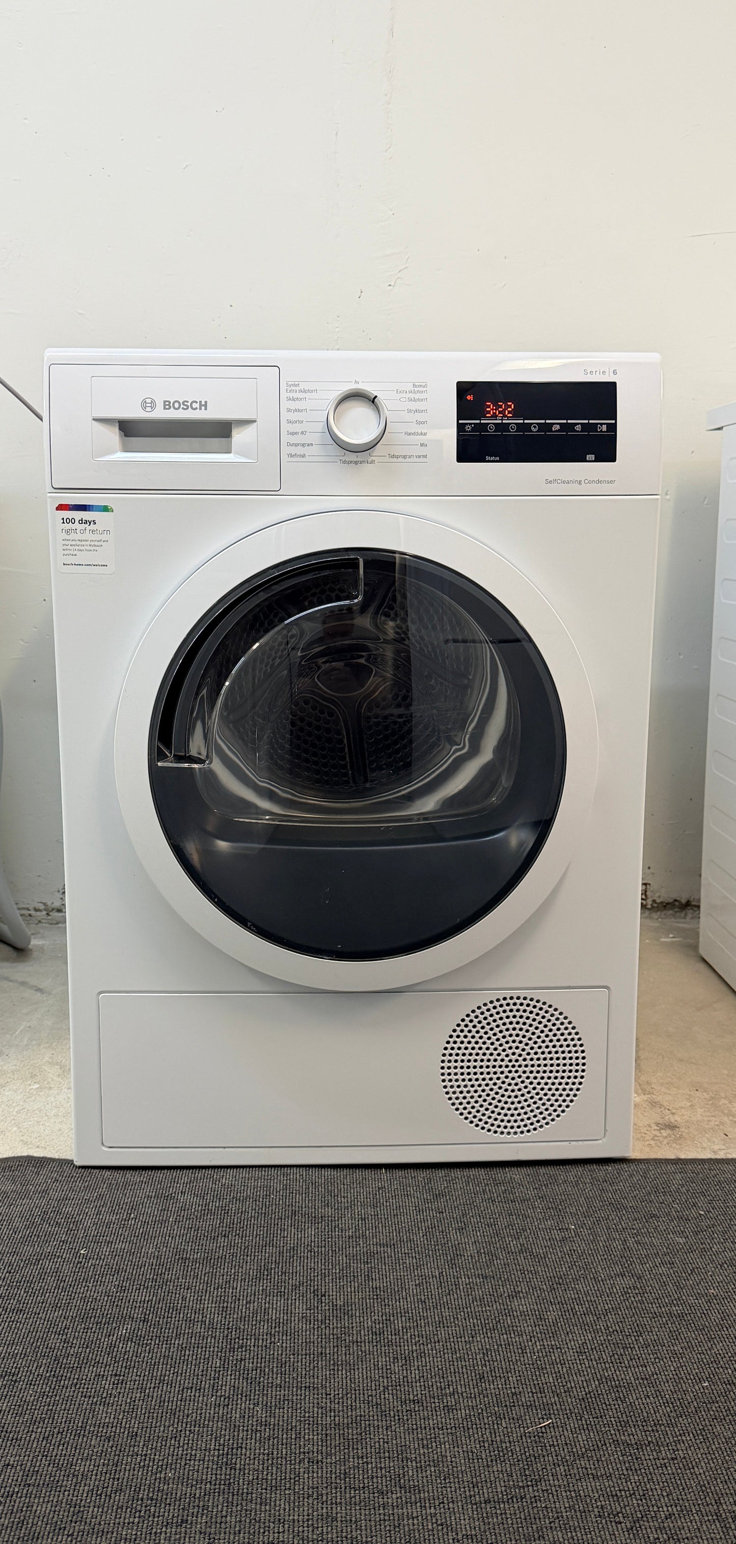 Bosch Serie 6 Värmepumpstorktumlare – WTW874M9SN/10 (2021)